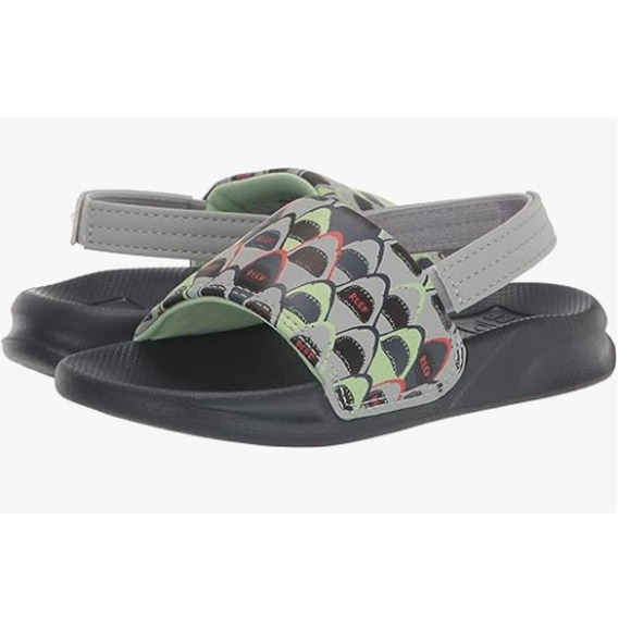 Reef Little One Slides US Size Little Boys SZ 4 Sandals Beach SZ UK 3 EUR 20 - Picture 5 of 6